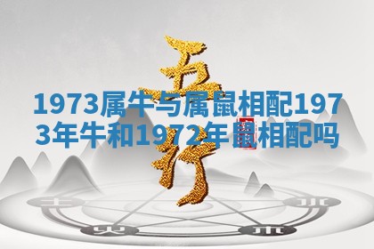 1973属牛与属鼠相配 1973年牛和1972年鼠相配吗