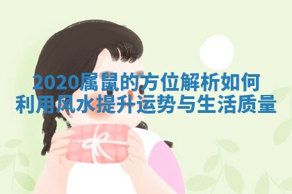 2020属鼠的方位解析如何利用风水提升运势与生活质量