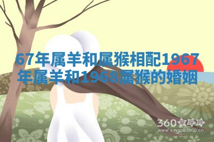 67年属羊和属猴相配 1967年属羊和1968属猴的婚姻
