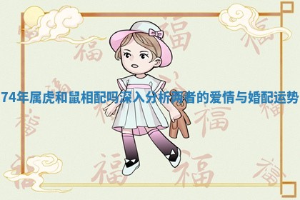 74年属虎和鼠相配吗深入分析两者的爱情与婚配运势