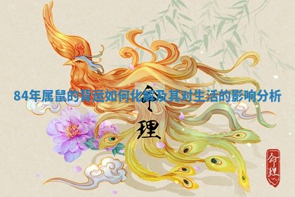 84年属鼠的背运如何化解及其对生活的影响分析