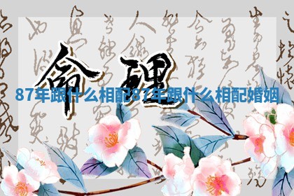 87年跟什么相配_87年跟什么相配婚姻