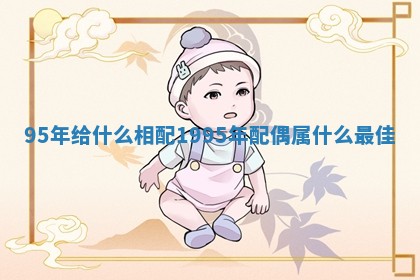 95年给什么相配_1995年配偶属什么最佳