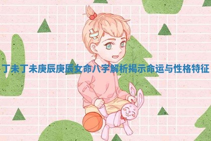 丁未丁未庚辰庚辰女命八字解析揭示命运与性格特征