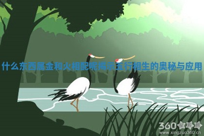 什么东西属金和火相配呢揭示五行相生的奥秘与应用 什么东西属金和火相配呢揭示五行相生的奥秘与应用