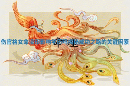 伤官格女命没印影响学历吗揭秘成功之路的关键因素