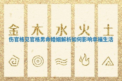 伤官格见官格男命婚姻解析如何影响幸福生活