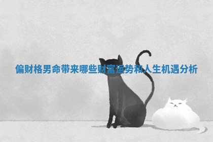 偏财格男命带来哪些财富运势和人生机遇分析