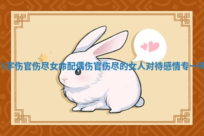 八字伤官伤尽女命配偶_伤官伤尽的女人对待感情专一吗