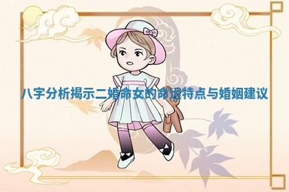 八字分析揭示二婚命女的命运特点与婚姻建议