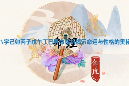 八字己卯丙子戊午丁巳男命解析揭示命运与性格的奥秘