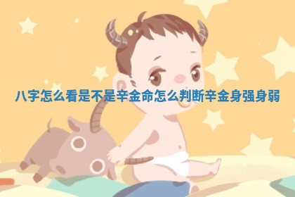 八字怎么看是不是辛金命 怎么判断辛金身强身弱