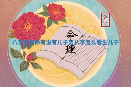 八字看男命有没有儿子_男八字怎么看生儿子 八字看男命有没有儿子_男八字怎么看生儿子
