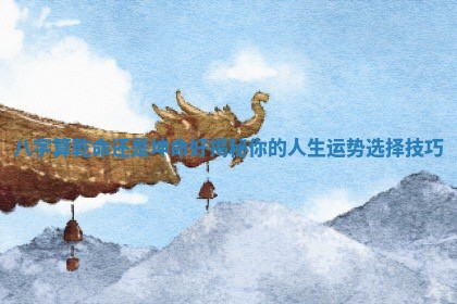 八字算乾命还是坤命好揭秘你的人生运势选择技巧