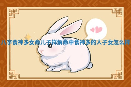 八字食神多女命儿子祥解 命中食神多的人子女怎么样 八字食神多女命儿子祥解 命中食神多的人子女怎么样
