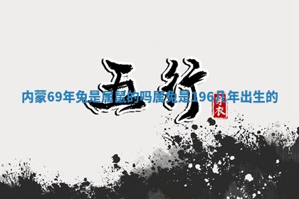 内蒙69年兔是属鼠的吗 属兔是196几年出生的