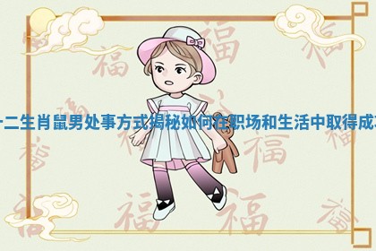 十二生肖鼠男处事方式揭秘 如何在职场和生活中取得成功 十二生肖鼠男处事方式揭秘 如何在职场和生活中取得成功