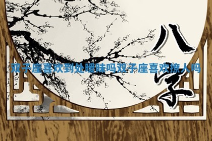 双子座喜欢到处暧昧吗_双子座喜欢撩人吗 双子座喜欢到处暧昧吗_双子座喜欢撩人吗