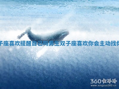 双子座喜欢提醒自己吗男生 双子座喜欢你会主动找你吗 双子座喜欢提醒自己吗男生 双子座喜欢你会主动找你吗