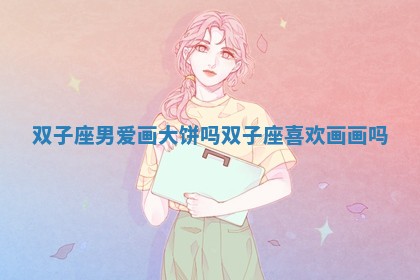 双子座男爱画大饼吗_双子座喜欢画画吗