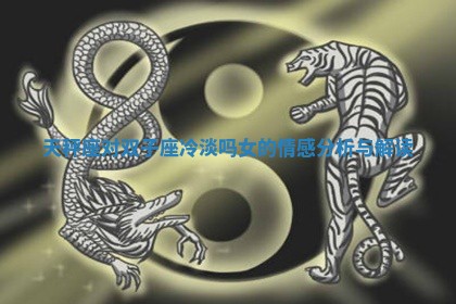 天秤座对双子座冷淡吗女的情感分析与解读