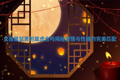 女孩属鼠男的属虎合吗揭秘爱情与性格的完美匹配