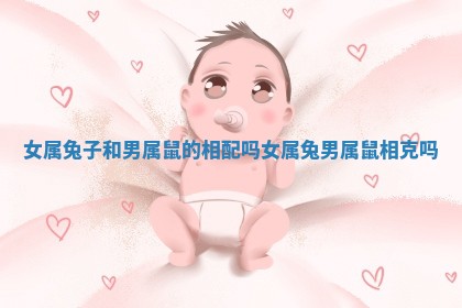 女属兔子和男属鼠的相配吗 女属兔男属鼠相克吗