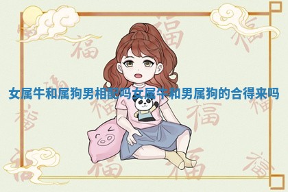 女属牛和属狗男相配吗_女属牛和男属狗的合得来吗 女属牛和属狗男相配吗_女属牛和男属狗的合得来吗