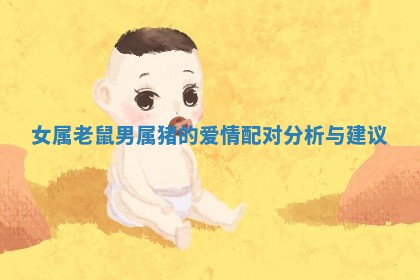 女属老鼠男属猪的爱情配对分析与建议