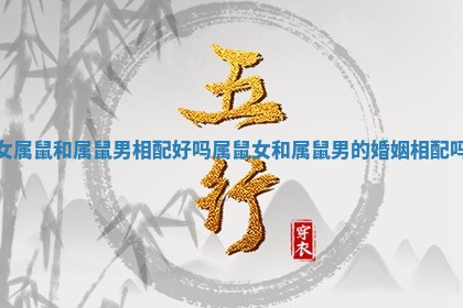 女属鼠和属鼠男相配好吗 属鼠女和属鼠男的婚姻相配吗