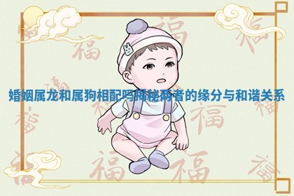 婚姻属龙和属狗相配吗揭秘两者的缘分与和谐关系