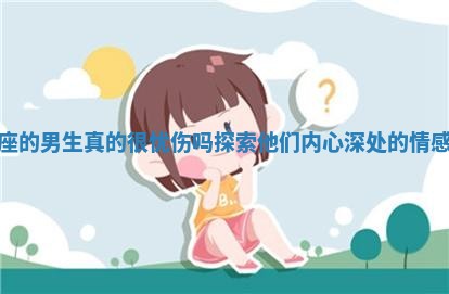 射手座的男生真的很忧伤吗探索他们内心深处的情感世界