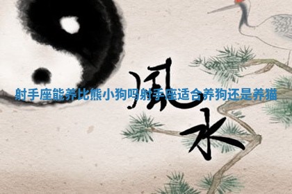 射手座能养比熊小狗吗 射手座适合养狗还是养猫