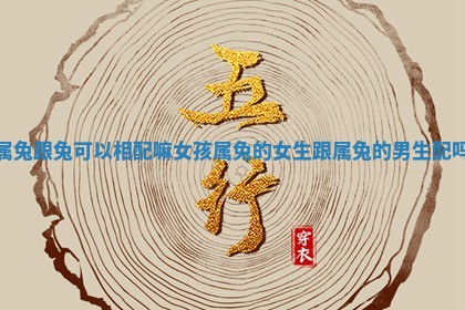 属兔跟兔可以相配嘛女孩_属兔的女生跟属兔的男生配吗