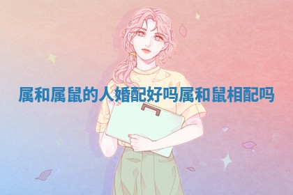 属和属鼠的人婚配好吗_属和鼠相配吗 属和属鼠的人婚配好吗_属和鼠相配吗