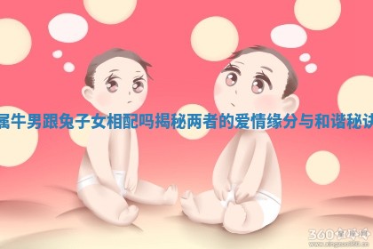 属牛男跟兔子女相配吗揭秘两者的爱情缘分与和谐秘诀
