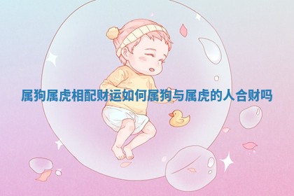 属狗属虎相配财运如何 属狗与属虎的人合财吗