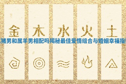 属猪男和属羊男相配吗揭秘最佳爱情组合与婚姻幸福指数