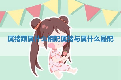 属猪跟属什么相配_属猪与属什么最配