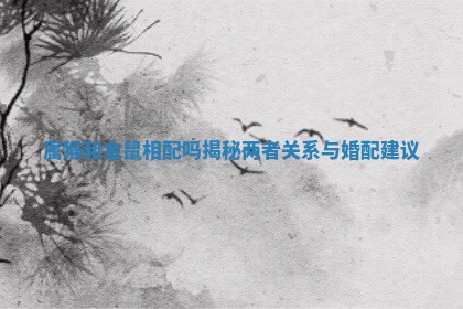 属猴和金鼠相配吗揭秘两者关系与婚配建议 属猴和金鼠相配吗揭秘两者关系与婚配建议