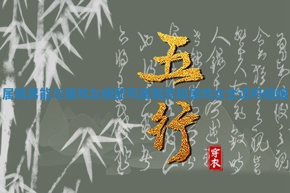 属猴男能与属鸡女相配吗 属猴男和属鸡女合适吗婚姻