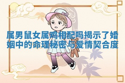 属男鼠女属鸡相配吗揭示了婚姻中的命理秘密与爱情契合度