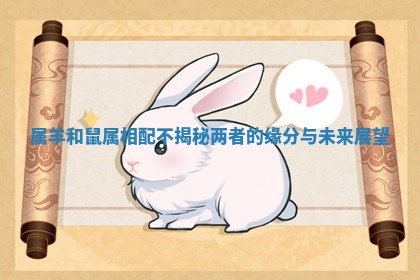 属羊和鼠属相配不揭秘两者的缘分与未来展望