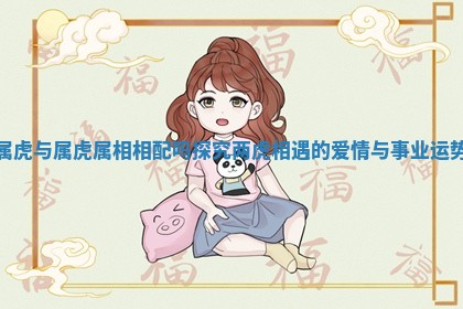 属虎与属虎属相相配吗探究两虎相遇的爱情与事业运势