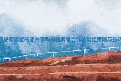 属虎和属鼠的能共事吗揭秘两者合作的最佳策略与技巧