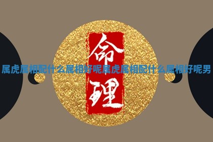 属虎属相配什么属相好呢_属虎属相配什么属相好呢男