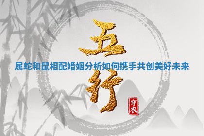 属蛇和鼠相配婚姻分析如何携手共创美好未来