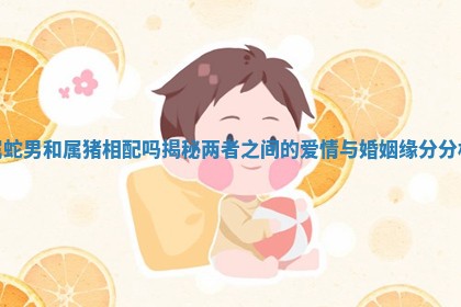 属蛇男和属猪相配吗揭秘两者之间的爱情与婚姻缘分分析 属蛇男和属猪相配吗揭秘两者之间的爱情与婚姻缘分分析