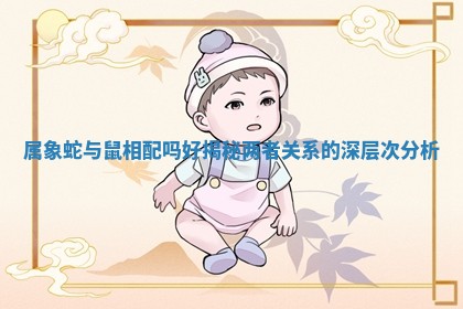 属象蛇与鼠相配吗好揭秘两者关系的深层次分析