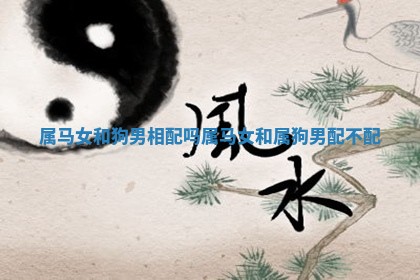 属马女和狗男相配吗 属马女和属狗男配不配